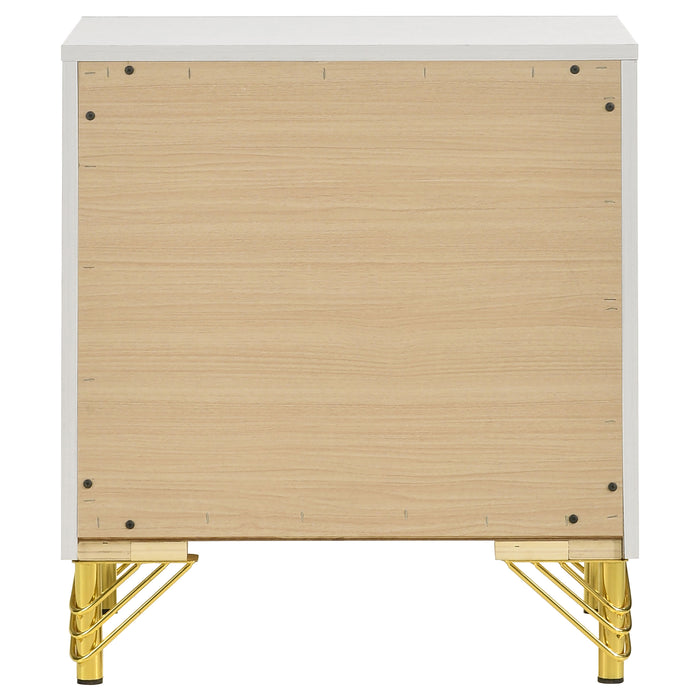 Lucia Nightstand - U&U Home Budget Furniture (Carteret, NJ)