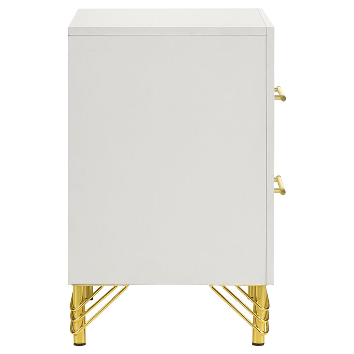 Lucia Nightstand - U&U Home Budget Furniture (Carteret, NJ)