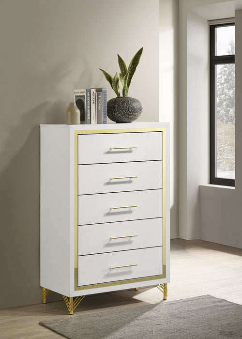 Lucia Chest - U&U Home Budget Furniture (Carteret, NJ)