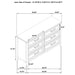 Marielle 4 Pc Bedroom Set - U&U Home Budget Furniture (Carteret, NJ)