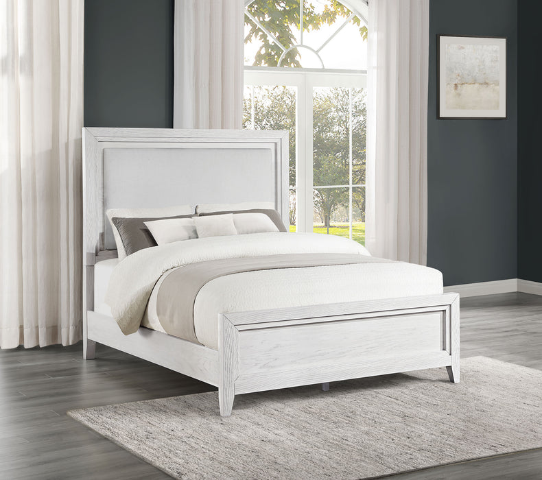 Marielle California King, E.King, & Queen Bed - U&U Home Budget Furniture (Carteret, NJ)