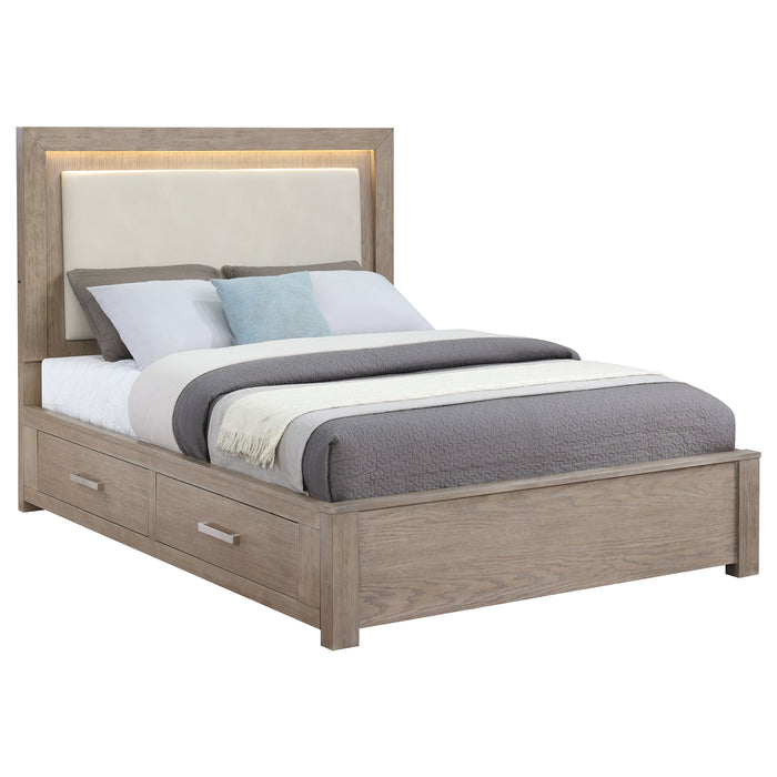 Kenora California King, E.king, & Queen Bed - U&U Home Budget Furniture (Carteret, NJ)