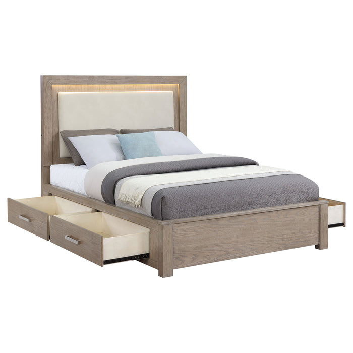 Kenora California King, E.king, & Queen Bed - U&U Home Budget Furniture (Carteret, NJ)