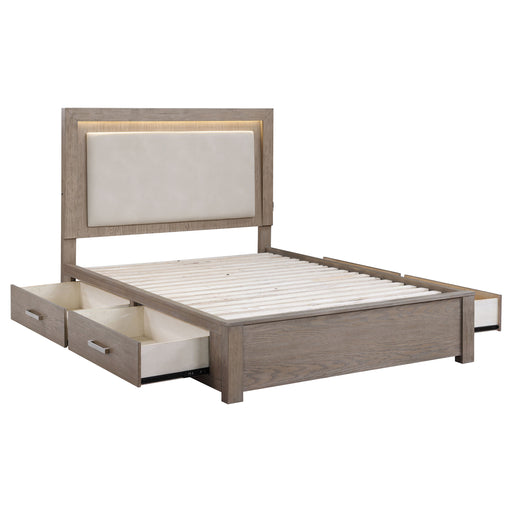 Kenora California King, E.king, & Queen Bed - U&U Home Budget Furniture (Carteret, NJ)