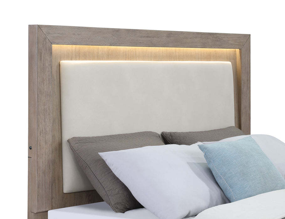 Kenora California King, E.king, & Queen Bed - U&U Home Budget Furniture (Carteret, NJ)