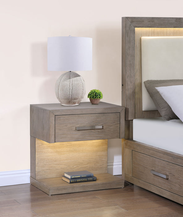 Kenora Nightstand - U&U Home Budget Furniture (Carteret, NJ)