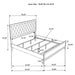 Sonora 4 & 5 Piece Bedroom Set - U&U Home Budget Furniture (Carteret, NJ)