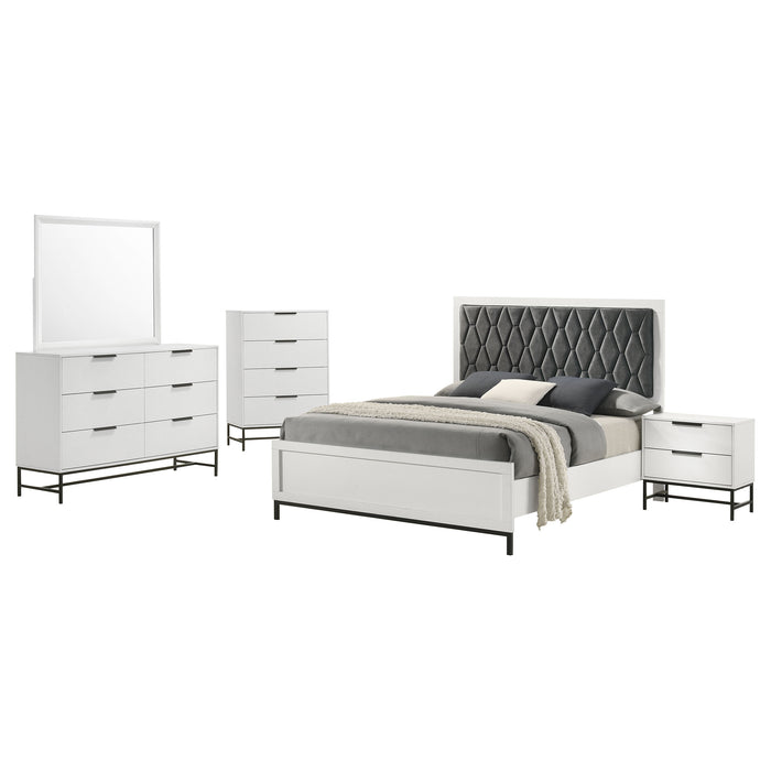 Sonora 4 & 5 Piece Bedroom Set - U&U Home Budget Furniture (Carteret, NJ)