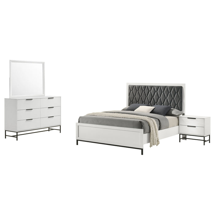 Sonora 4 & 5 Piece Bedroom Set - U&U Home Budget Furniture (Carteret, NJ)