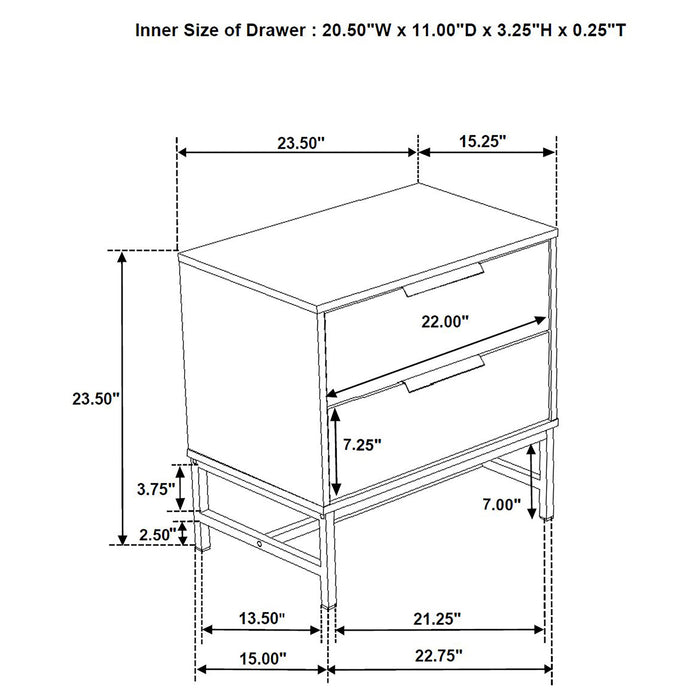 Sonora 4 & 5 Piece Bedroom Set - U&U Home Budget Furniture (Carteret, NJ)