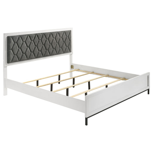 Sonora California King, E.King, & Queen Bed - U&U Home Budget Furniture (Carteret, NJ)