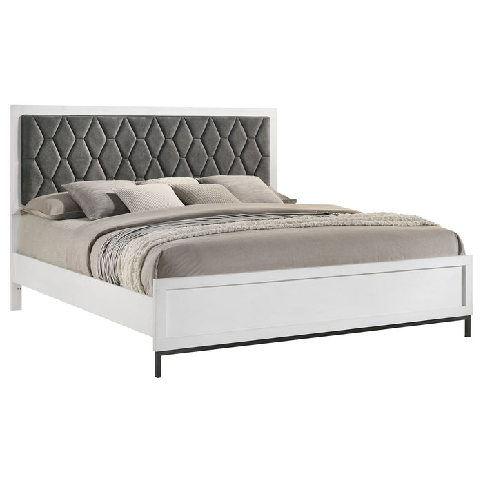 Sonora California King, E.King, & Queen Bed - U&U Home Budget Furniture (Carteret, NJ)