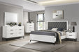 Sonora California King, E.King, & Queen Bed - U&U Home Budget Furniture (Carteret, NJ)
