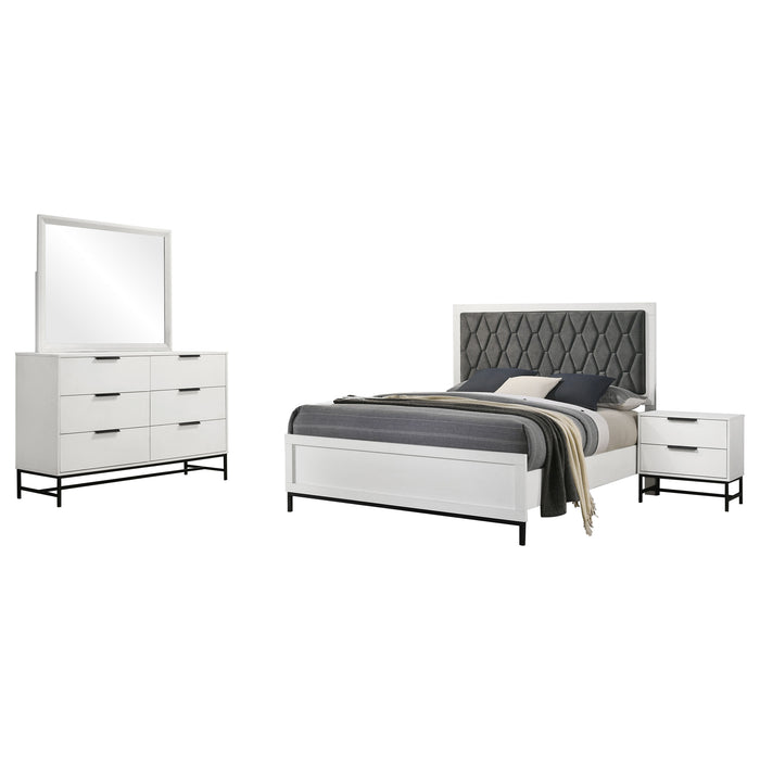 Sonora 4 & 5 Piece Bedroom Set - U&U Home Budget Furniture (Carteret, NJ)