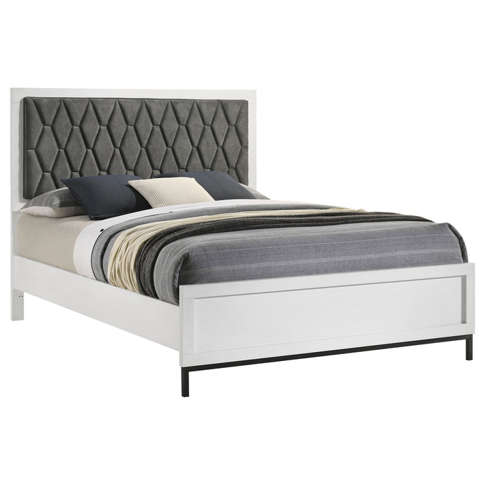 Sonora California King, E.King, & Queen Bed - U&U Home Budget Furniture (Carteret, NJ)