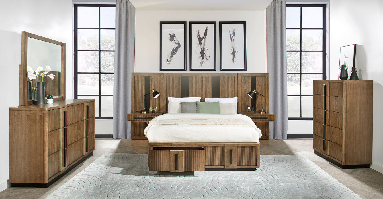 Terrace 4 & 6 Piece E.King, Cal.King, & Queen Bedroom Set - U&U Home Budget Furniture (Carteret, NJ)