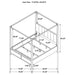 Gran Park 4 & 5 Piece Bedroom Set E.King, Queen, & Cal.King - U&U Home Budget Furniture (Carteret, NJ)