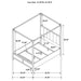 Gran Park 4 & 5 Piece Bedroom Set E.King, Queen, & Cal.King - U&U Home Budget Furniture (Carteret, NJ)