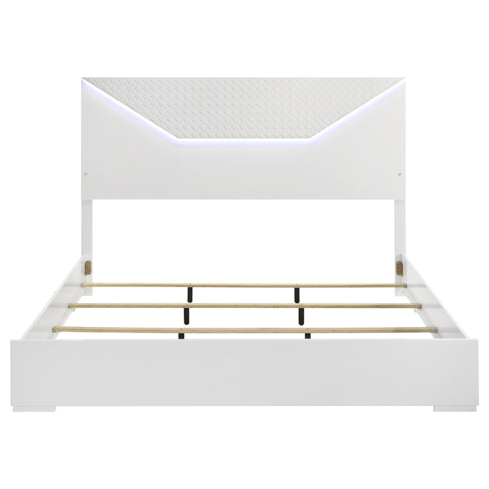 Ives Eastern King & Queen Bed - U&U Home Budget Furniture (Carteret, NJ)