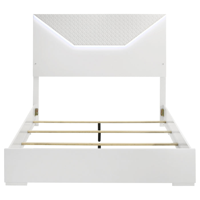 Ives Eastern King & Queen Bed - U&U Home Budget Furniture (Carteret, NJ)