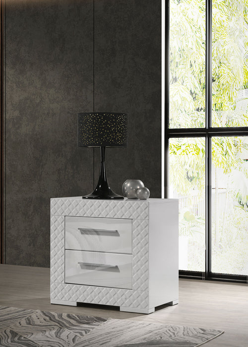 Ives Nightstand - U&U Home Budget Furniture (Carteret, NJ)