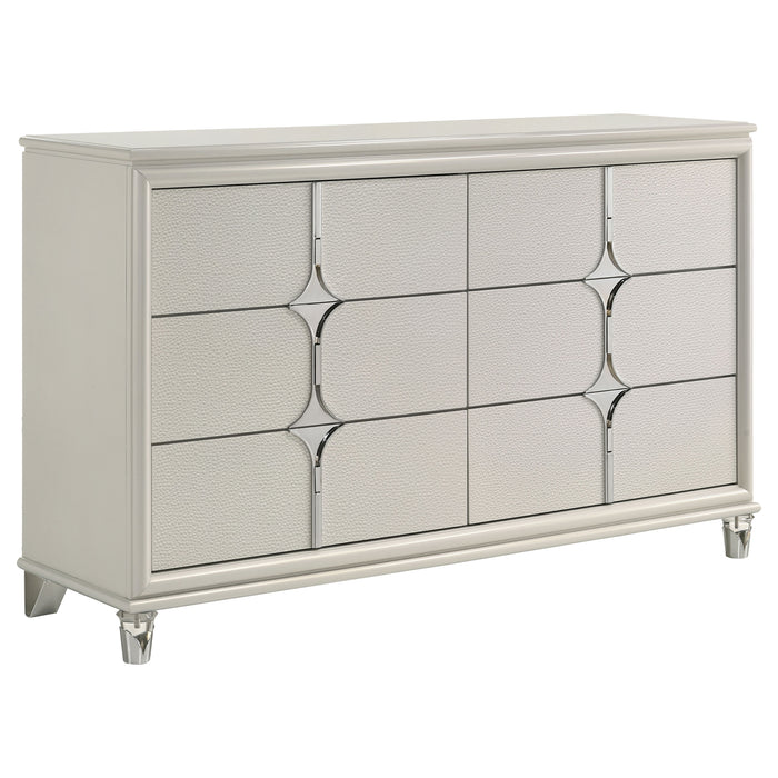 Olivia 4 & 5 Piece Bedroom Set E.King, Queen, & Cal.King - U&U Home Budget Furniture (Carteret, NJ)