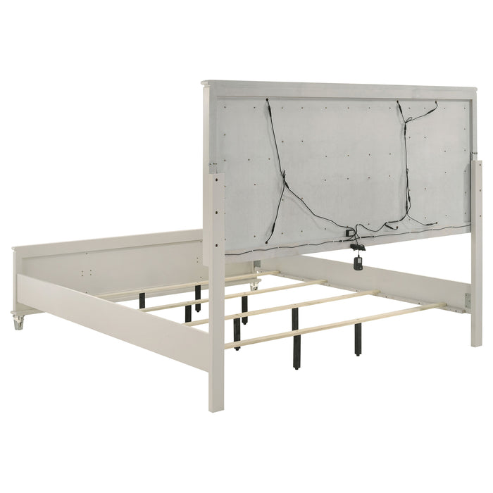 Olivia California King, E.King, & Queen Bed - U&U Home Budget Furniture (Carteret, NJ)