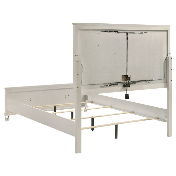 Olivia California King, E.King, & Queen Bed - U&U Home Budget Furniture (Carteret, NJ)
