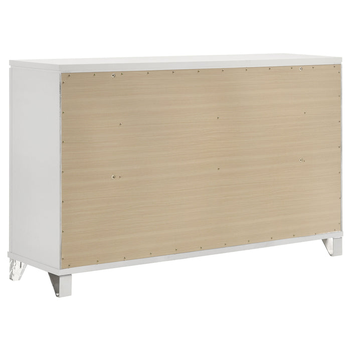 Marmore 4 & 5 Pc E.king, Cal.king, & Queen Bedroom Set - U&U Home Budget Furniture (Carteret, NJ)