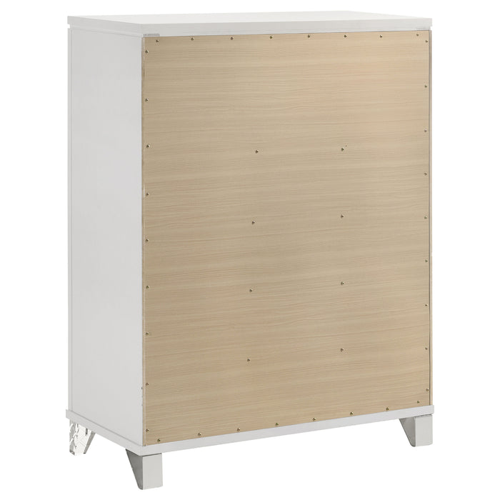 Marmore 4 & 5 Pc E.king, Cal.king, & Queen Bedroom Set - U&U Home Budget Furniture (Carteret, NJ)