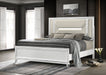Marmore California King, E.King, & Queen Bed - U&U Home Budget Furniture (Carteret, NJ)