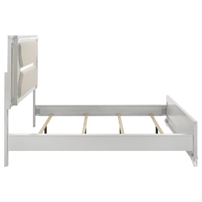 Marmore California King, E.King, & Queen Bed - U&U Home Budget Furniture (Carteret, NJ)