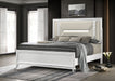 Marmore California King, E.King, & Queen Bed - U&U Home Budget Furniture (Carteret, NJ)