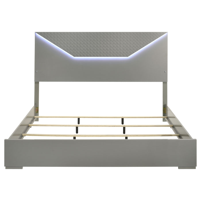 Ives Eastern King & Queen Bed - U&U Home Budget Furniture (Carteret, NJ)