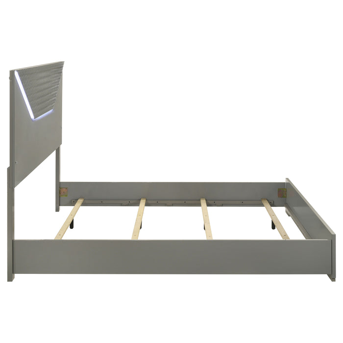 Ives Eastern King & Queen Bed - U&U Home Budget Furniture (Carteret, NJ)