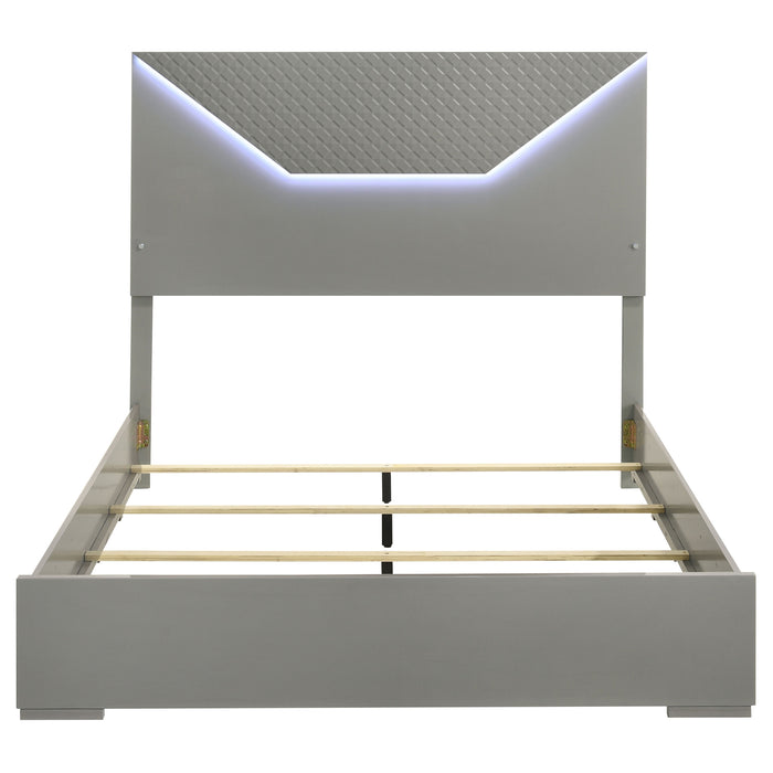 Ives Eastern King & Queen Bed - U&U Home Budget Furniture (Carteret, NJ)
