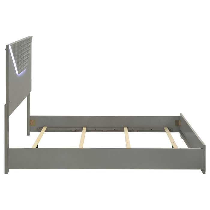 Ives Eastern King & Queen Bed - U&U Home Budget Furniture (Carteret, NJ)