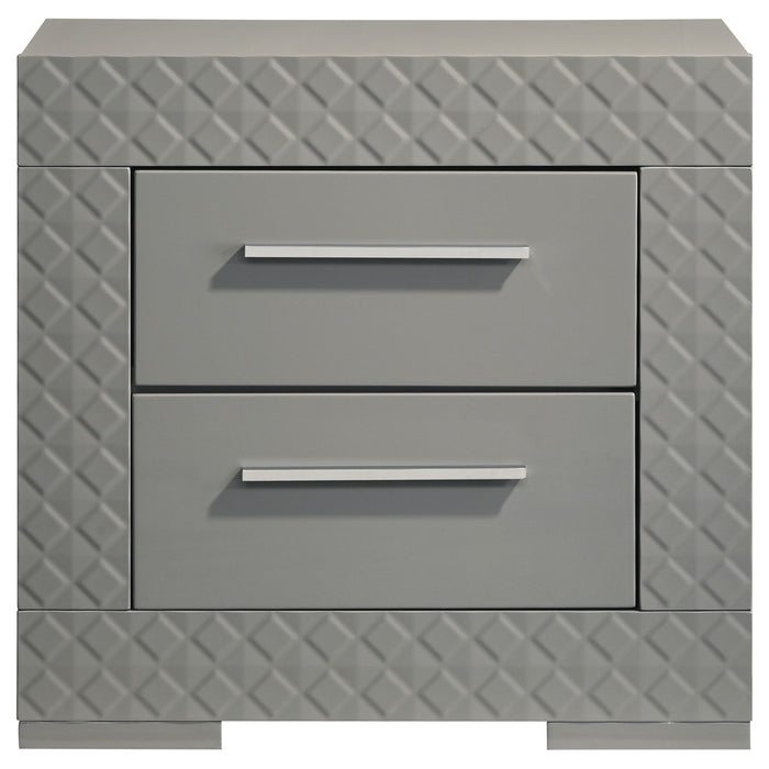 Ives Nightstand - U&U Home Budget Furniture (Carteret, NJ)