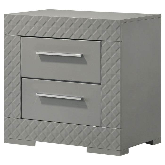 Ives Nightstand - U&U Home Budget Furniture (Carteret, NJ)