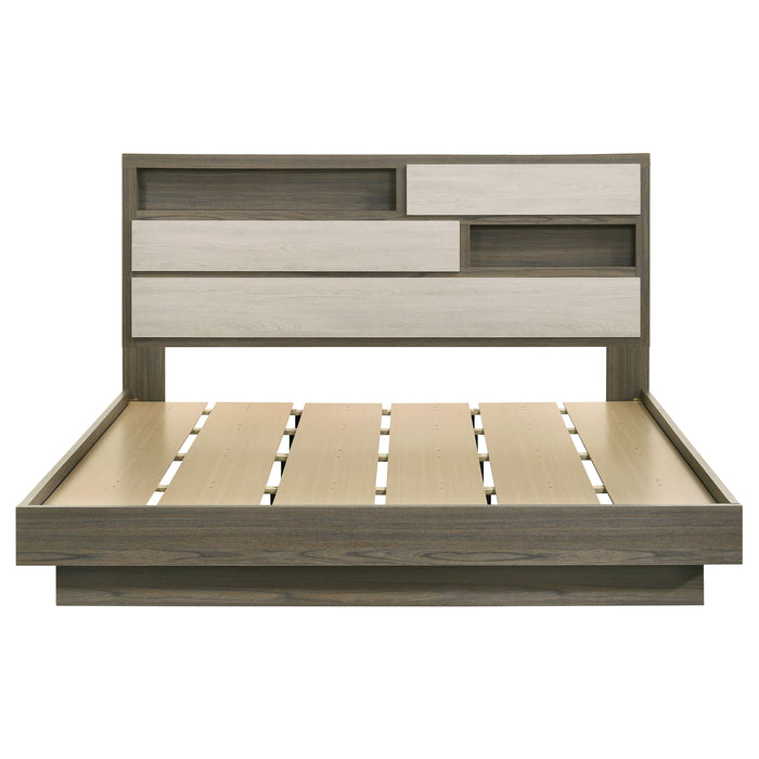Fenwick California King, Eastren King, Queen Bed - U&U Home Budget Furniture (Carteret, NJ)