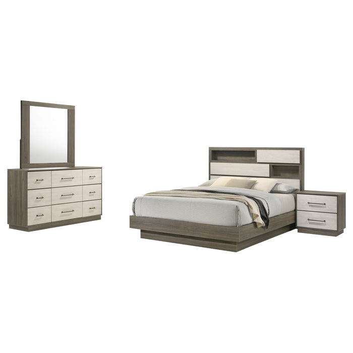 Fenwick 4 & 5 Piece Bedroom Set - U&U Home Budget Furniture (Carteret, NJ)