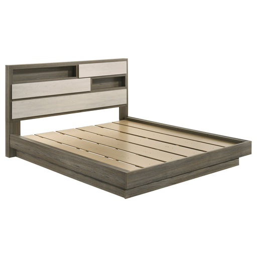 Fenwick California King, Eastren King, Queen Bed - U&U Home Budget Furniture (Carteret, NJ)