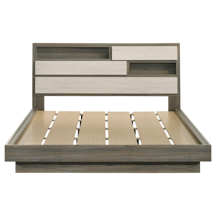 Fenwick California King, Eastren King, Queen Bed - U&U Home Budget Furniture (Carteret, NJ)