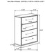 Fenwick Bedroom Sets - U&U Home Budget Furniture (Carteret, NJ)