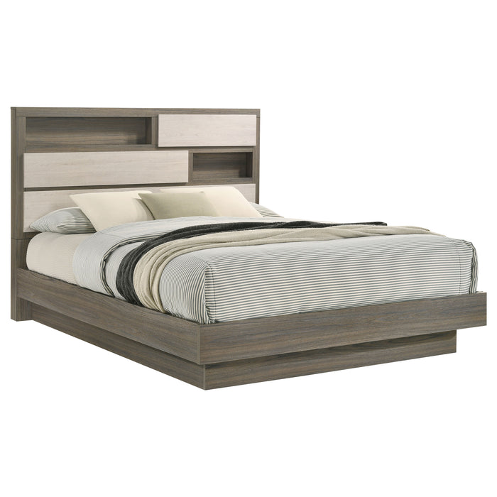 Fenwick California King, Eastren King, Queen Bed - U&U Home Budget Furniture (Carteret, NJ)