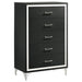 Lucia 4 & 5 Piece Bedroom Set King & Queen Beige & Grey - U&U Home Budget Furniture (Carteret, NJ)