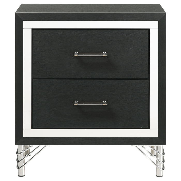 Lucia Nightstand - U&U Home Budget Furniture (Carteret, NJ)