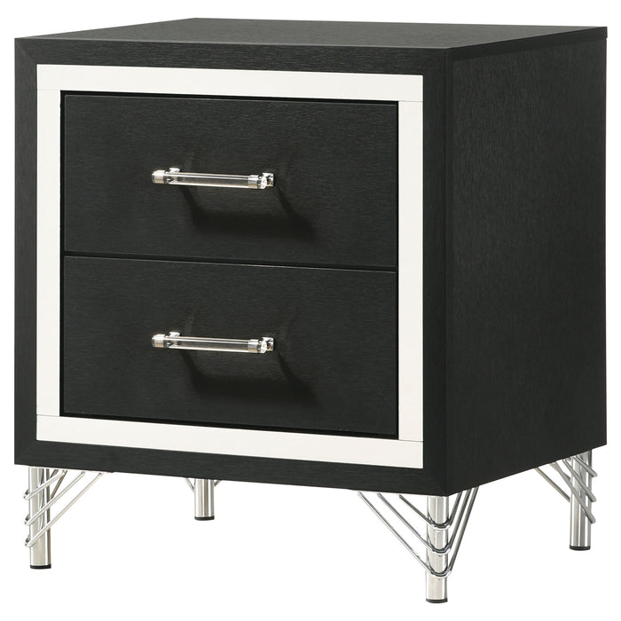 Lucia Nightstand - U&U Home Budget Furniture (Carteret, NJ)