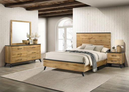 Kaywood 4 & 5 Pc Bedroom Set Full, E.King, Queen & Twin - U&U Home Budget Furniture (Carteret, NJ)