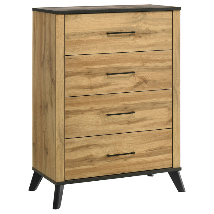 Kaywood 4 & 5 Pc Bedroom Set Full, E.King, Queen & Twin - U&U Home Budget Furniture (Carteret, NJ)